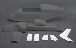 Tail Unit Set AIRWOLF + Bell 222